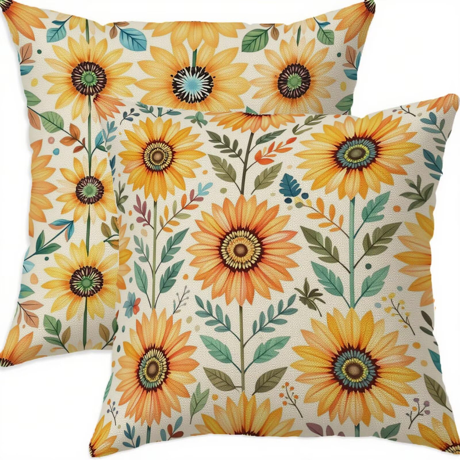 Housse coussin 65x65cm imperméable double face pour protéger votre balcon