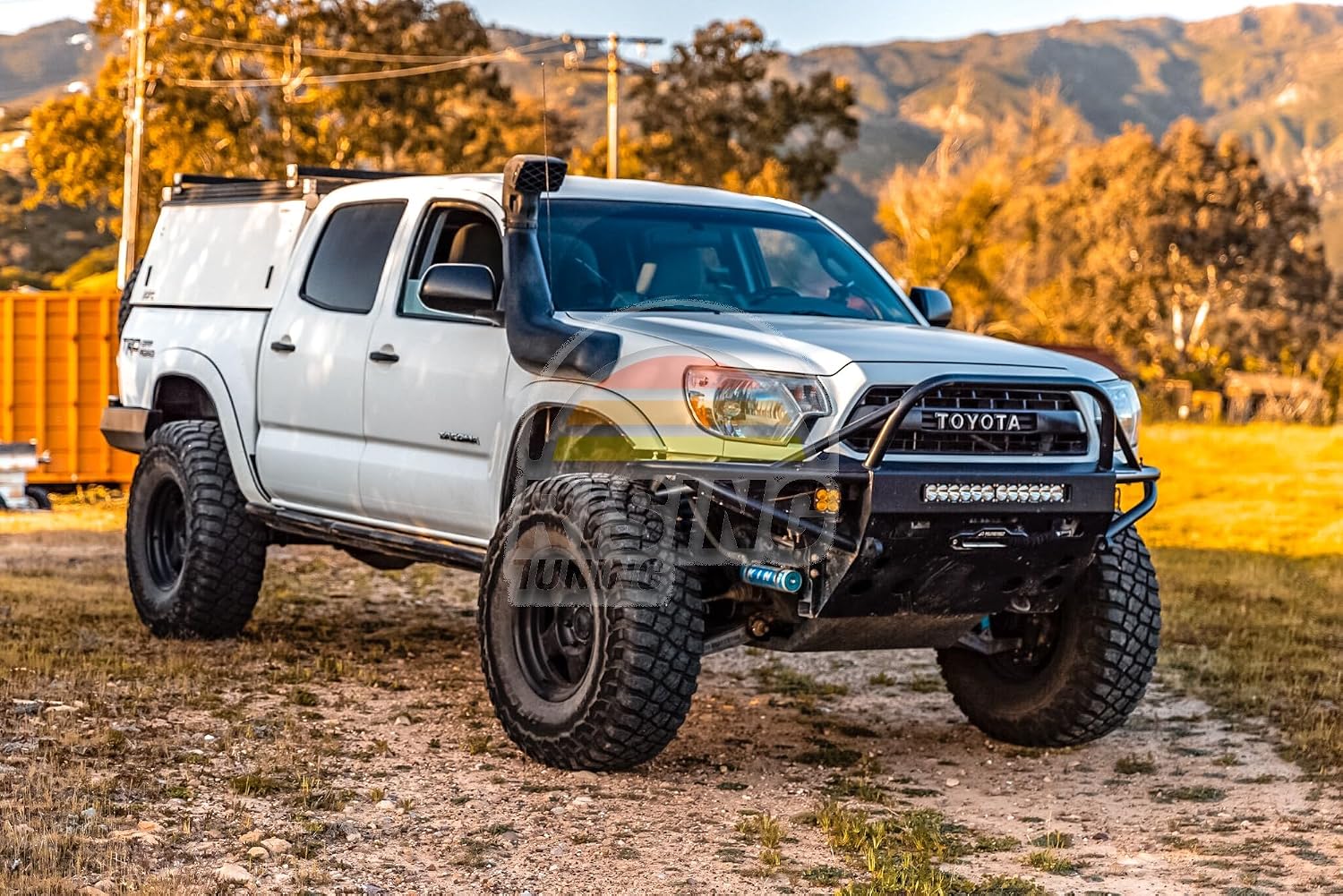 RisingTuning Snorkel Kit Intended For Toyota Tacoma N200 2005-2015, ABS Plastic Auto Snorkel Kit