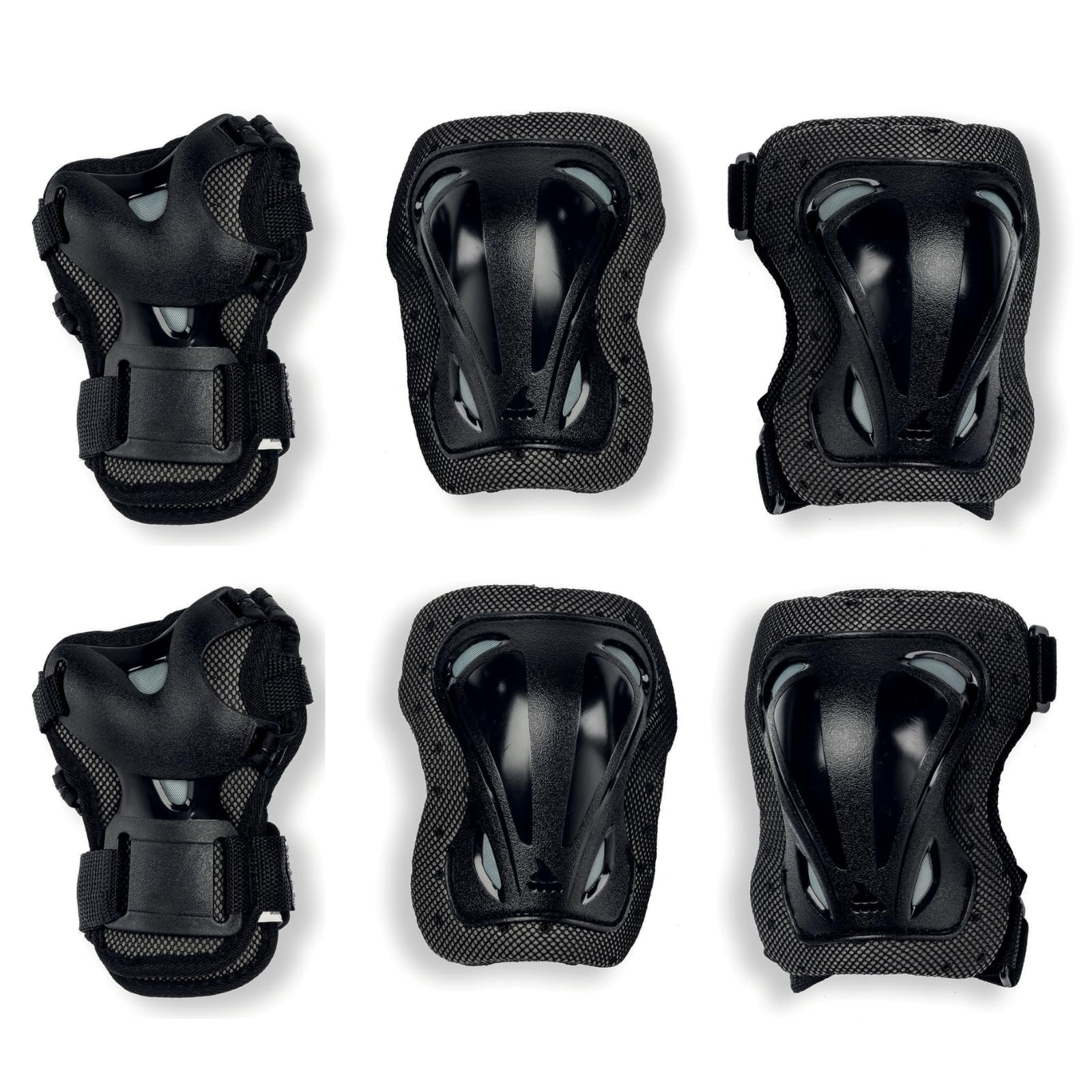 Rollerblade Skate Gear Junior 3 Pack, Youth Unisex, Black, XXS