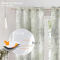 Vista 266 de Cenefas de cocina modernas con patrón de cobre marrón dorado para ventanas, cenefas opacas abstractas de marcas de arañazos y cortinas opacas