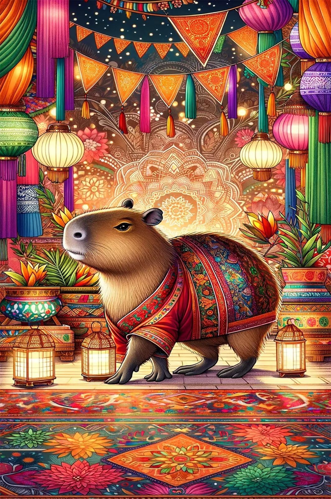 Puzzle 1500 Piezas para Adultos y Familia - Animales Retro | Rompecabezas de 87x57 cm | Juego de Mesa de Descompresión y Relajación Cumpleaños