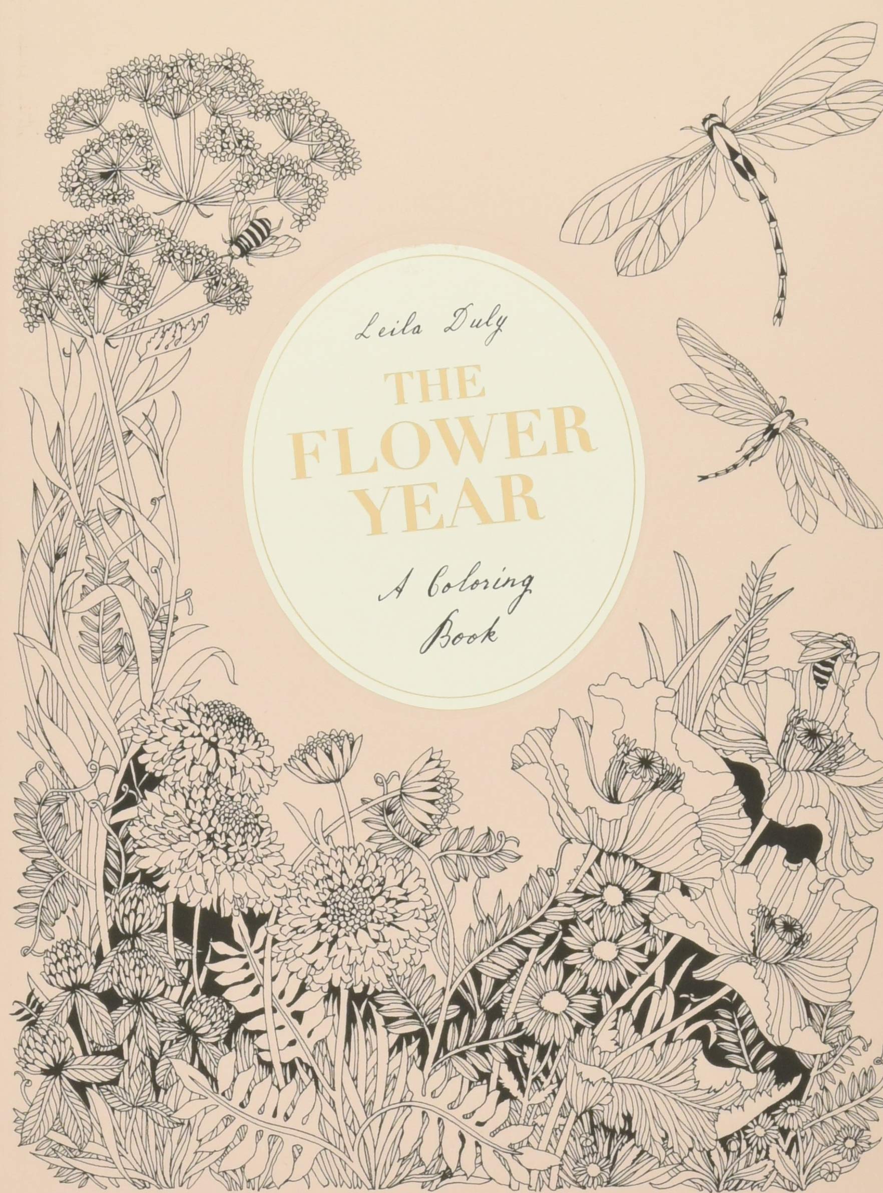 Laurence King The Flower Year: A Colouring Book