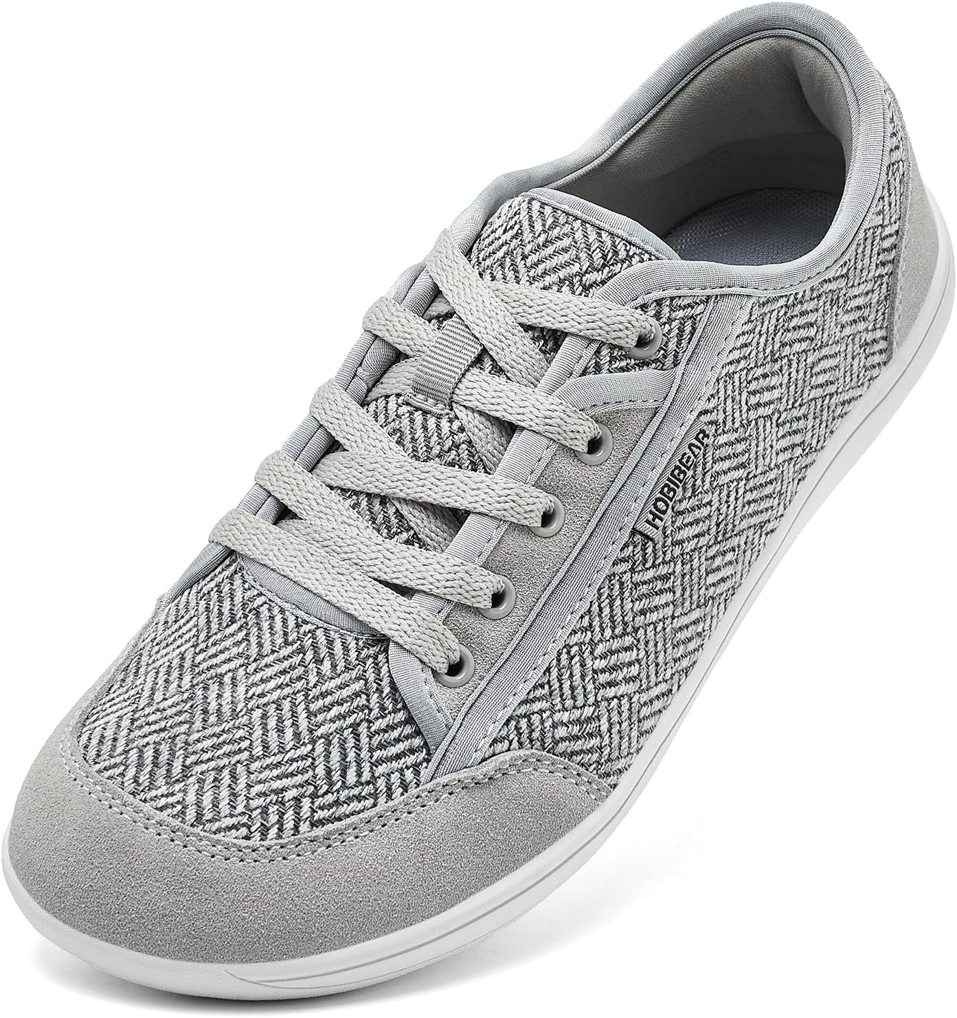 HOBIBEAR Barefoot Shoes for Women Men Zero Drop Sole Wide Toe Box Walking Sneakers