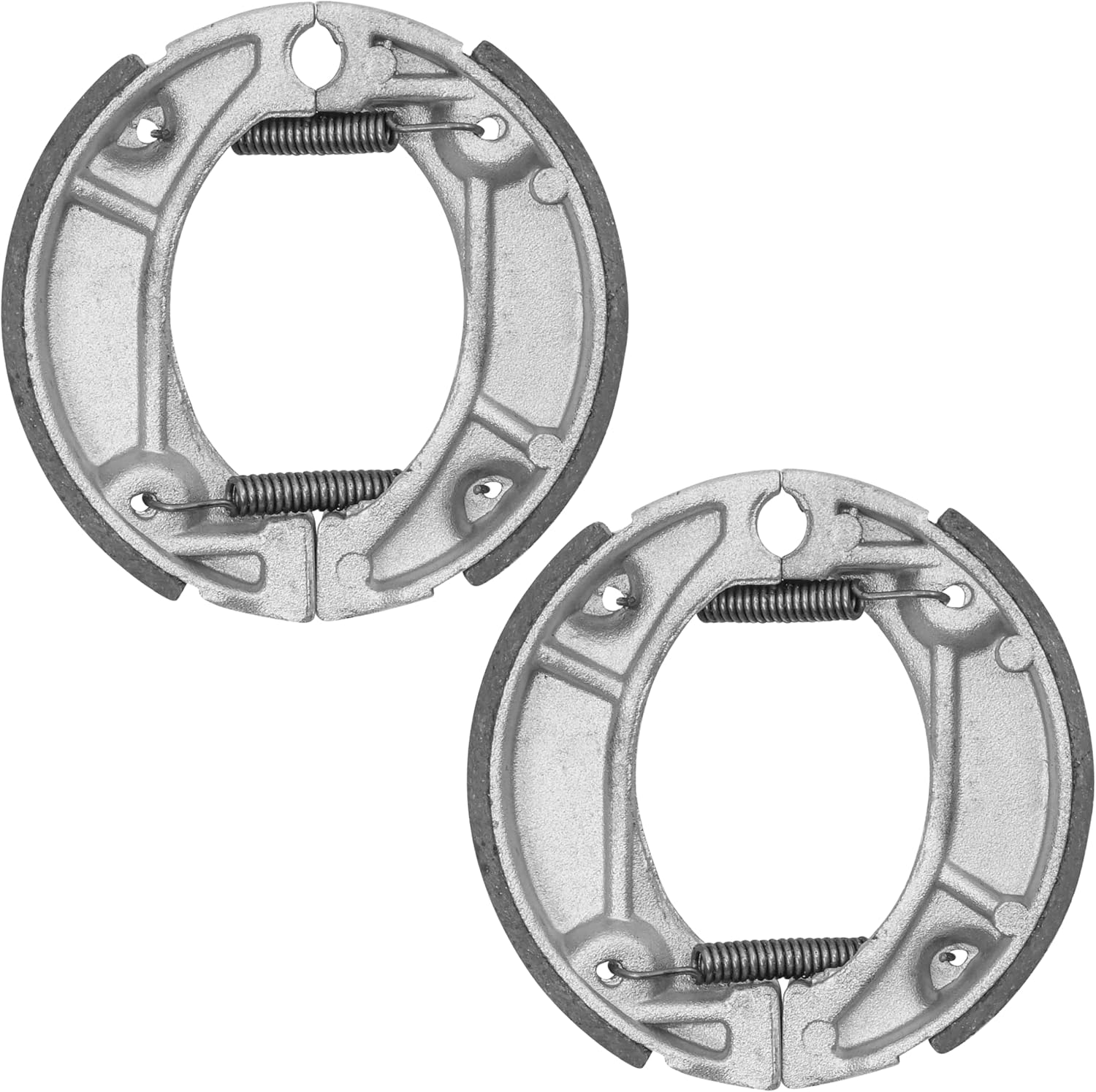 Caltric Front and Rear Brake Shoes Compatible with Honda XR100R 1985 1986 1987 1988-2003