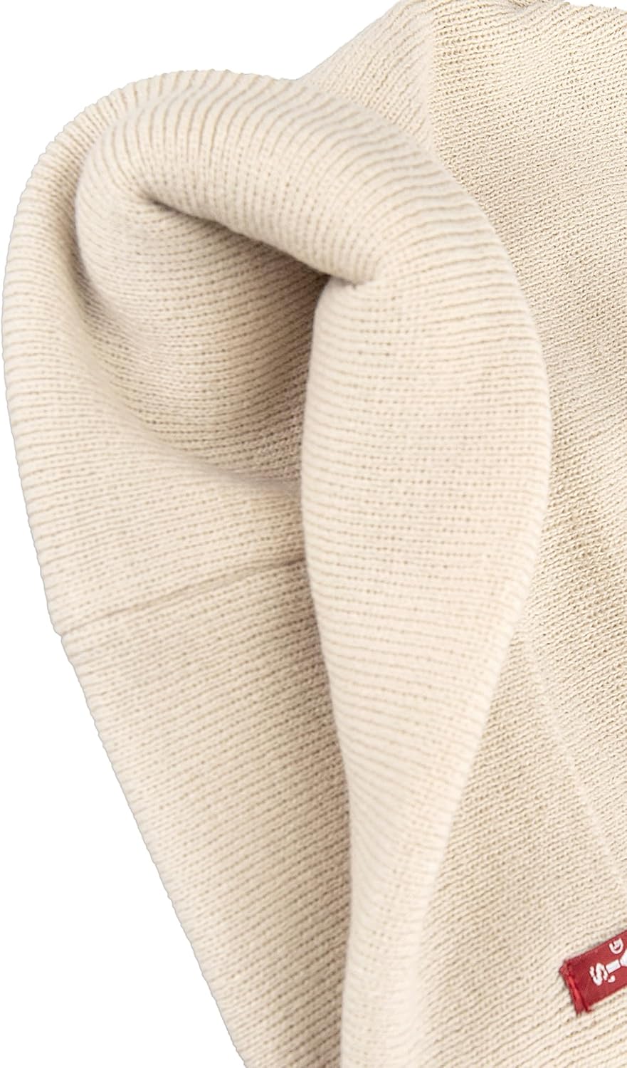 Levi's Mens All-Season Hero Beanie Soft Knit Cuffed Winter Hat, Warm & Comfortable Everyday Style