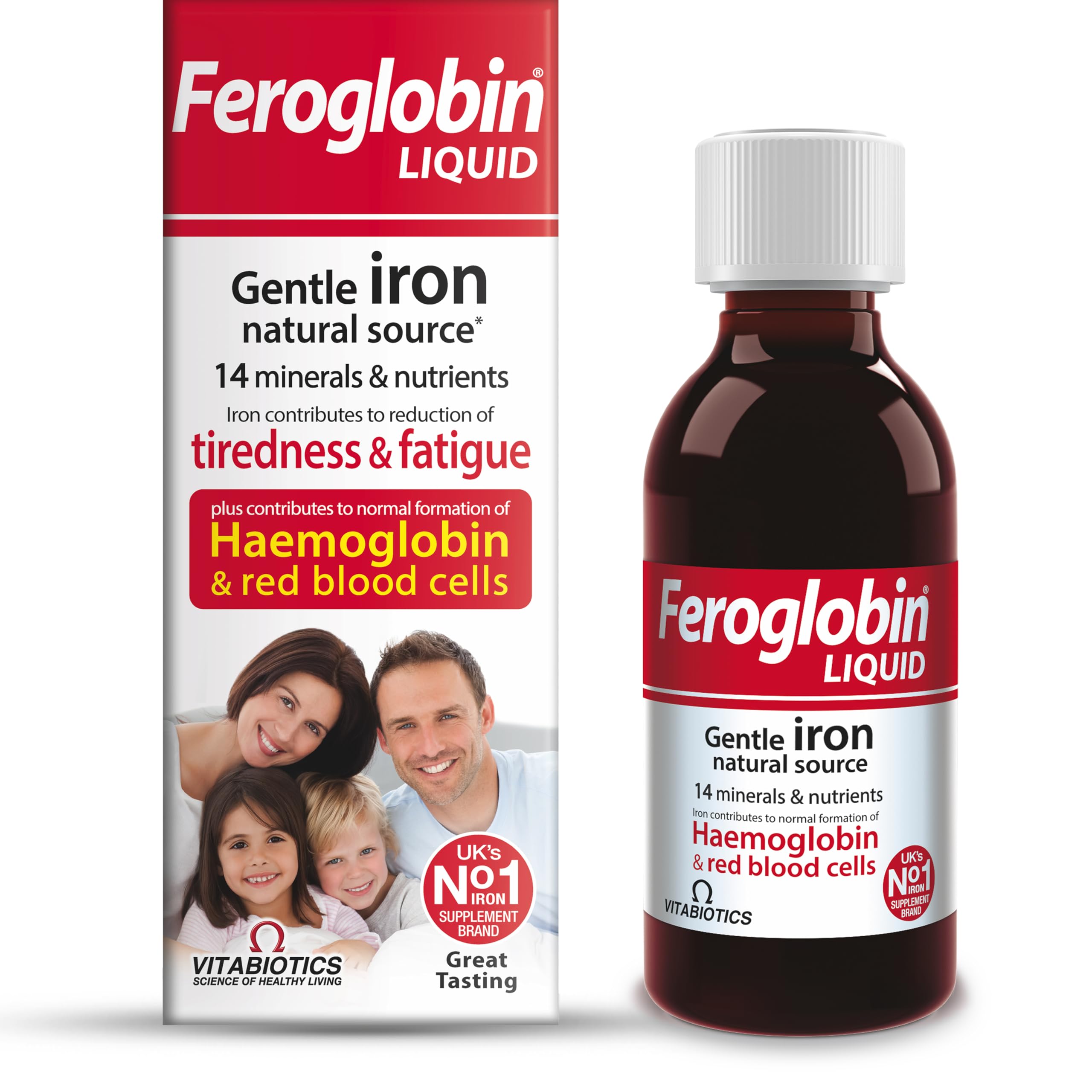 Vitabiotics Feroglobin B12 Liquid, 200 ml