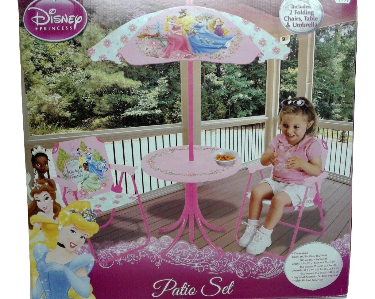 Disney Princess Patio Set Home & Kitchen