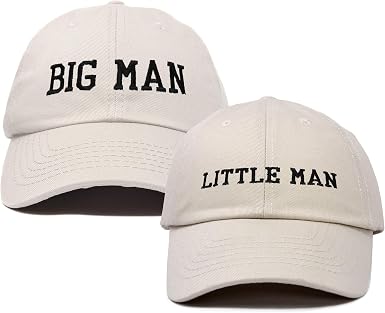DALIX Big Man Little Man Hat Father Son 