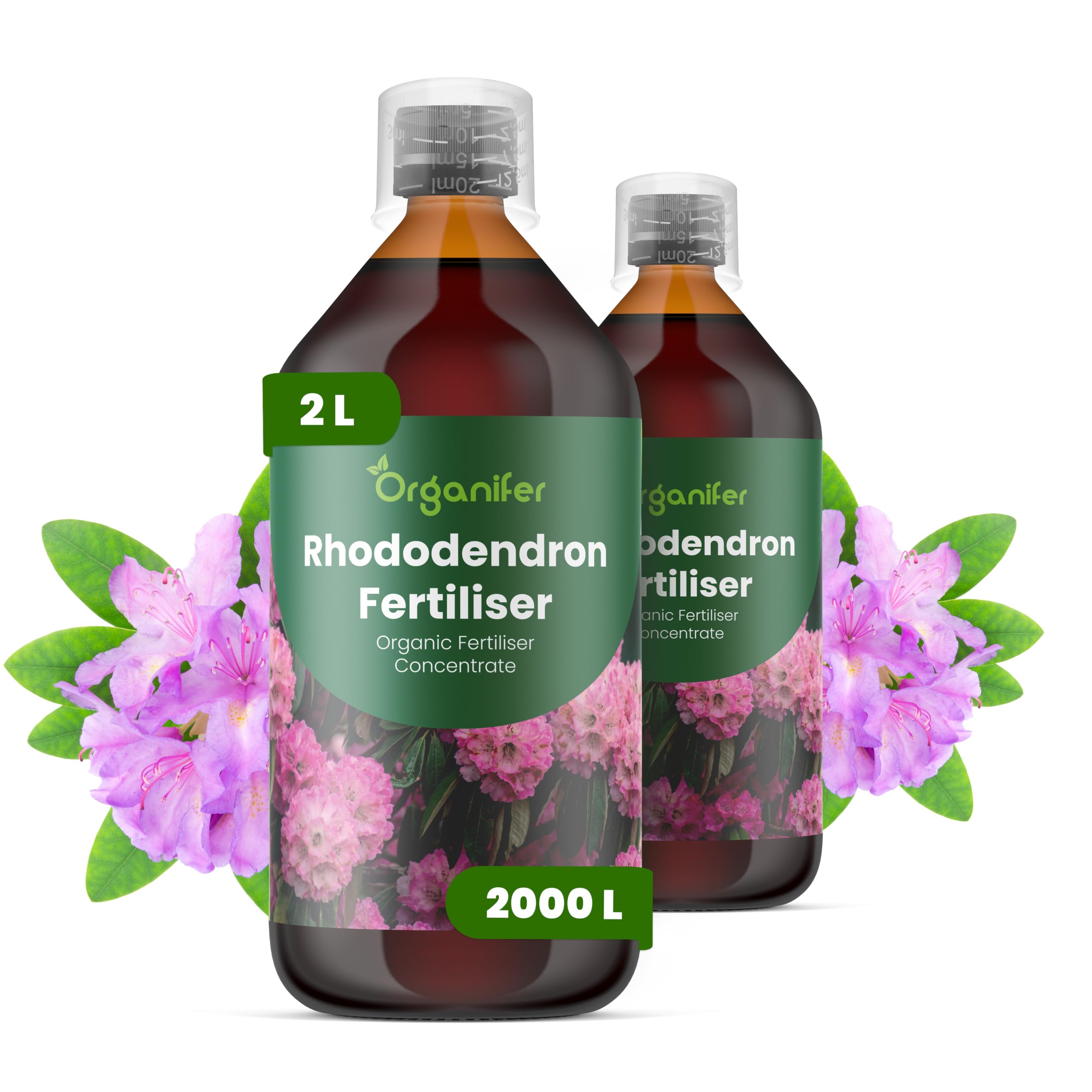 Flüssigdünger Für Rhododendren - 2x1L - NPK 2-1-8