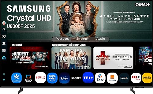 TV Samsung Crystal UHD 50U8075F 50 pouces 4K famille