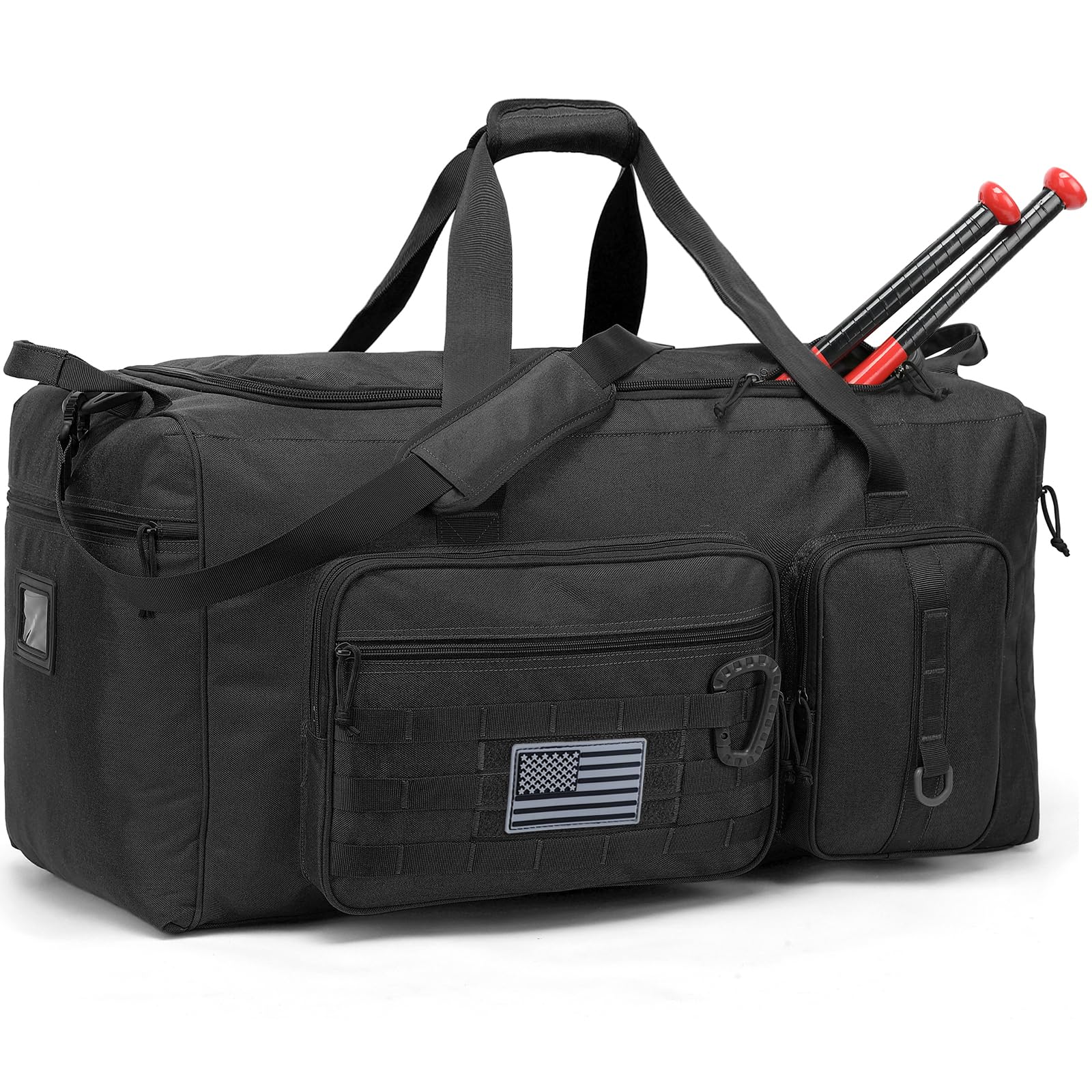 120L Extra Large Baseball Duffle Bag for Adult Softball Gym Bag with Shoe Compartment, Sports Duffel Bat Equipment Bag Coach Team Catchers Gear Bag for Hockey Football Basketball Soccer