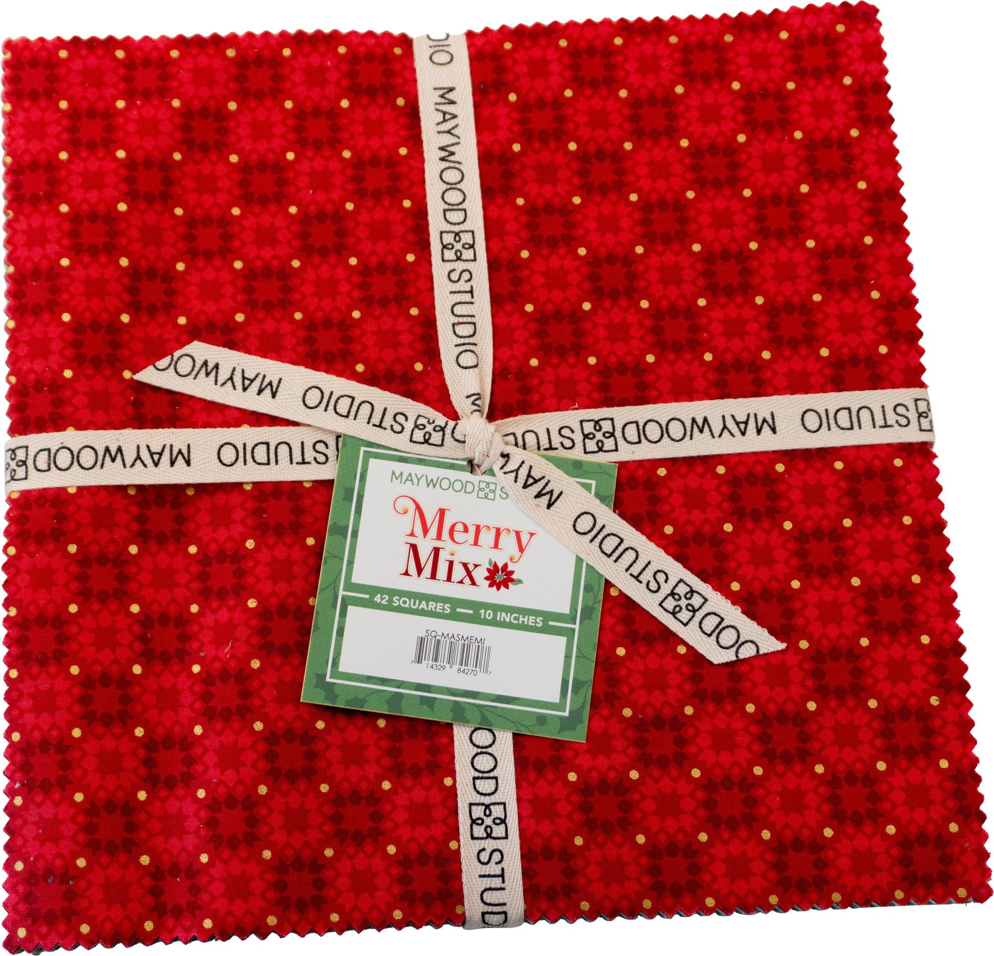 Merry Mix 10" Squares 42 Pieces Layer Cake Maywood Studio