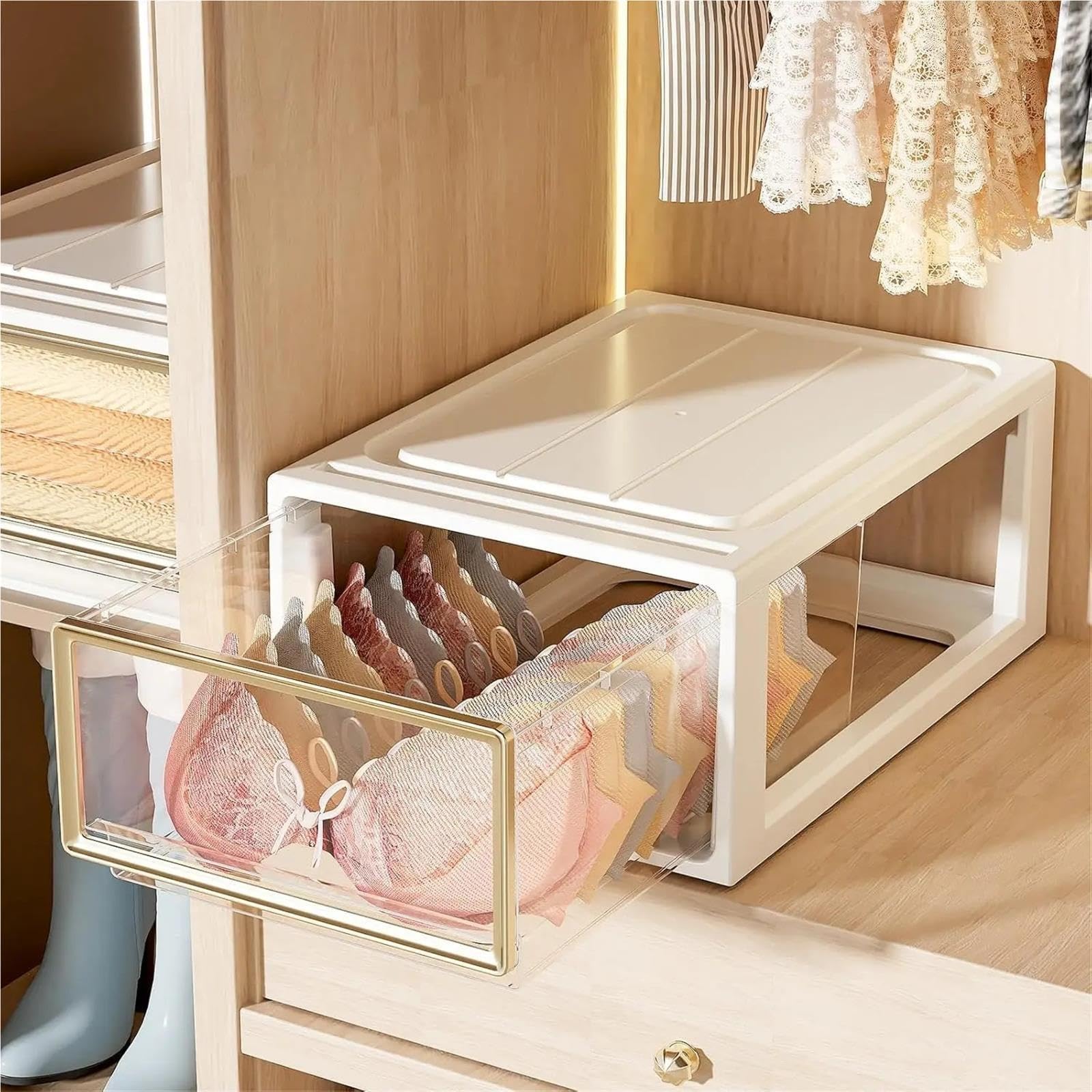 Stapelbare Schubladen-Aufbewahrungsbox for Zuhause
