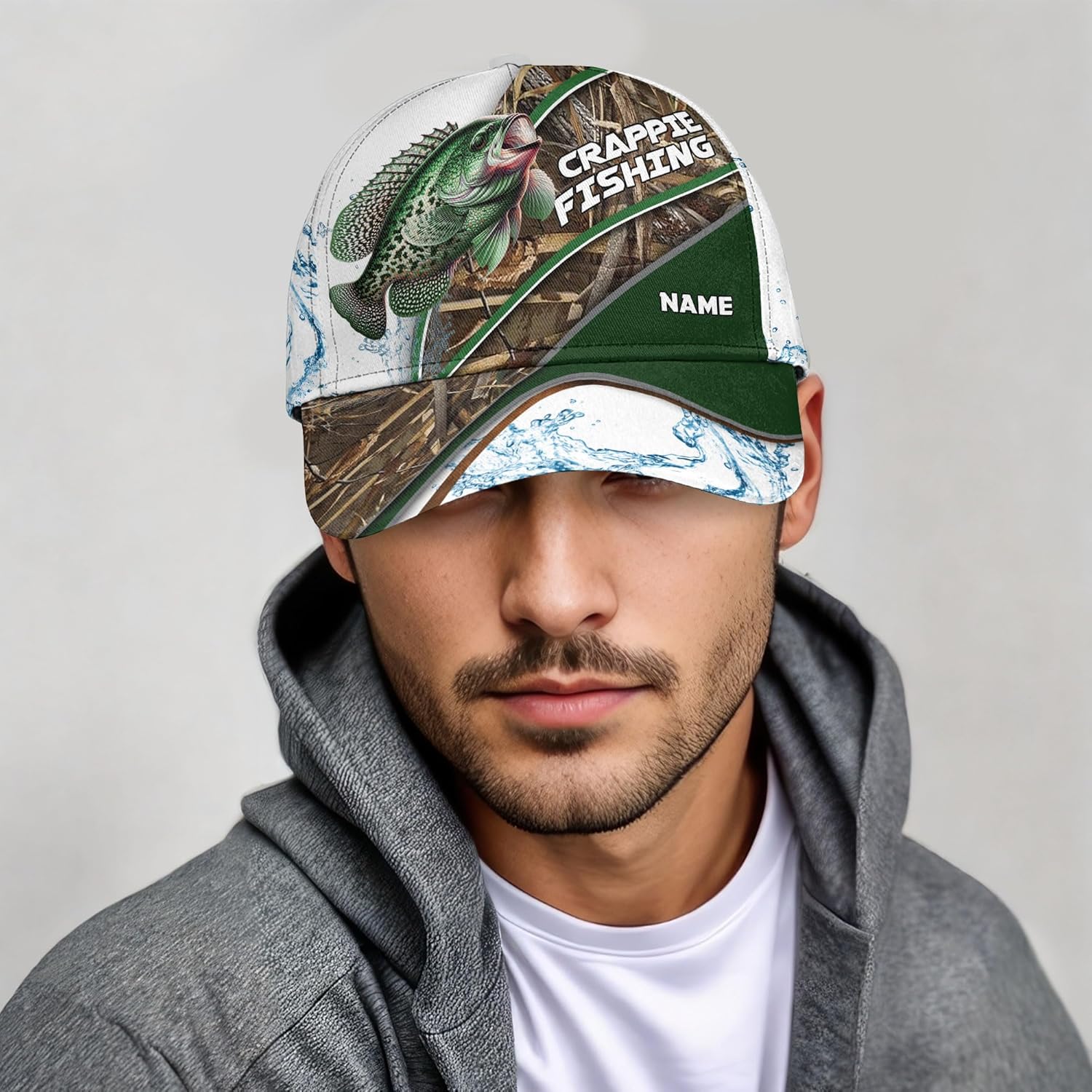 Personalized Baseball Cap, 3D Printed Ball Caps for Teen Boys, Unisex Ball Caps, Fitted Hats for Men