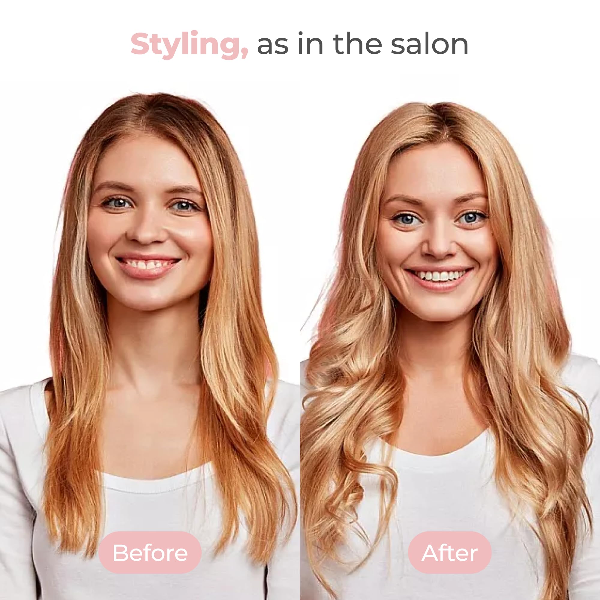 Heatless Velvet Hair Curlers - 4-Piece Overnight Rollers Set with Satin Scarf for Perfect Curls