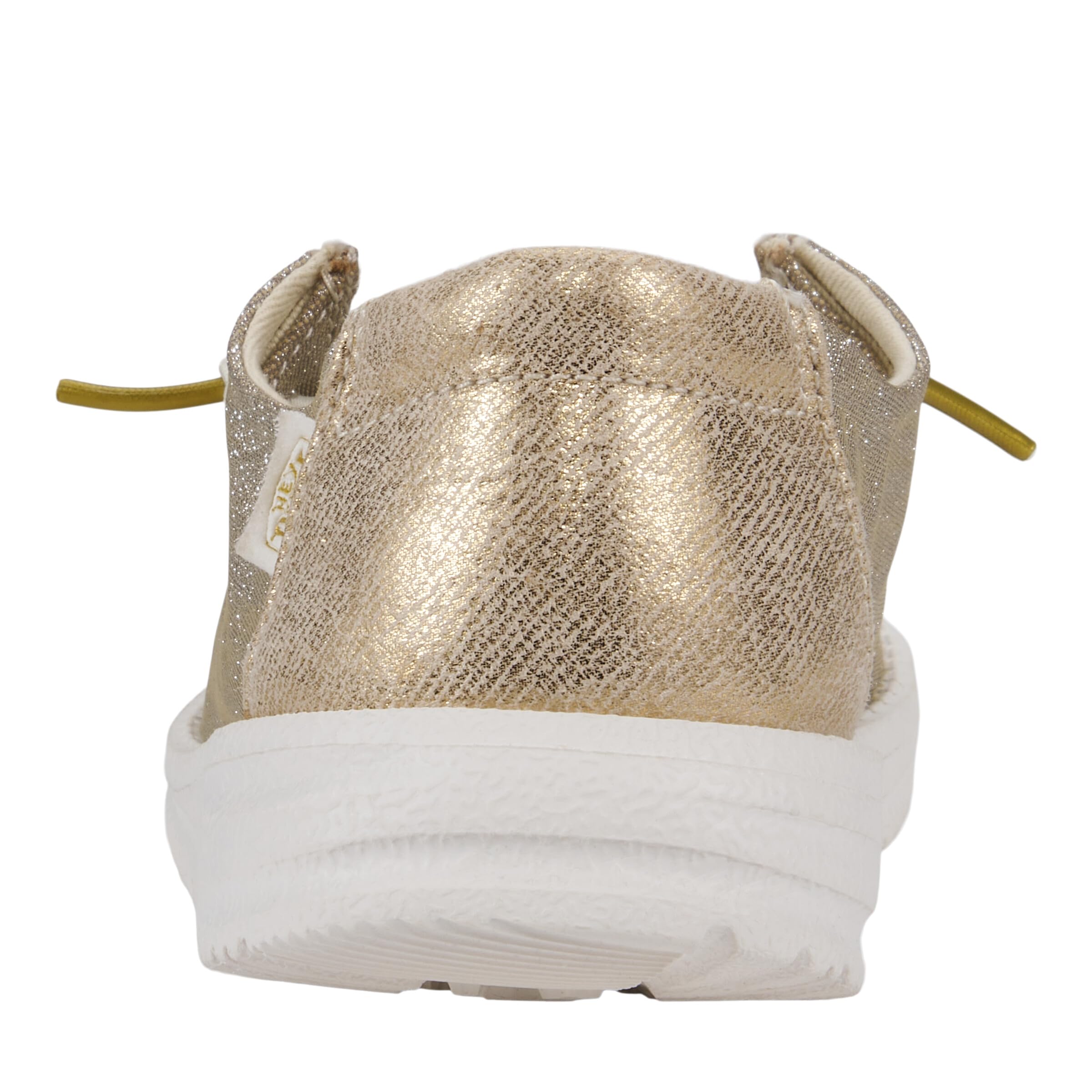 HEYDUDE Wendy Y Metallic Sparkle, Mocasin Niñas