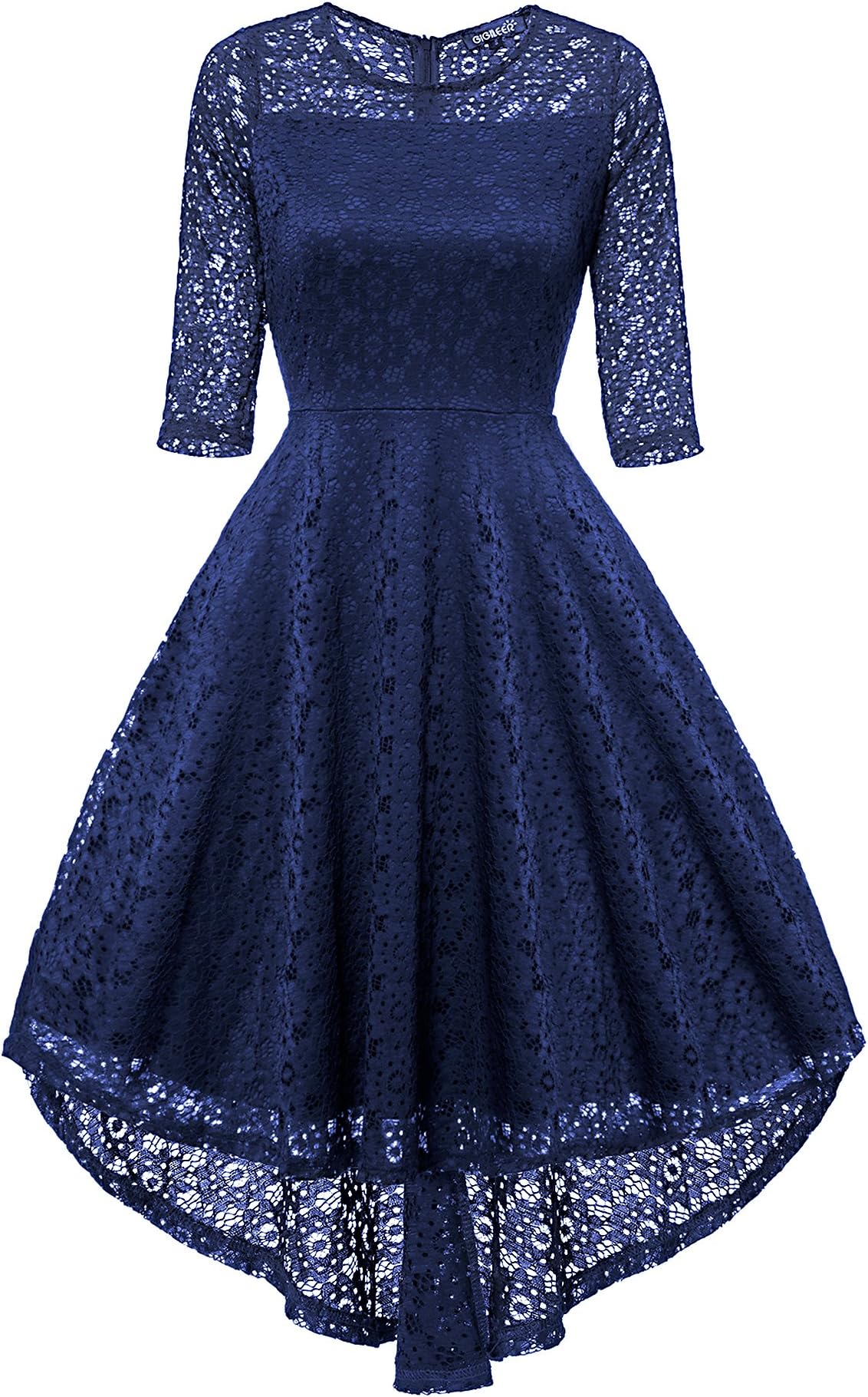 Gigi Empty Cocktail Dress Ball Gown Evening dresses ball dresses Festive Vintage Women's Lace Dress Coat Dress
