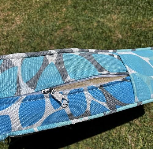 Miniatura 7 de BELLRINO Juego de 4 fundas de cojín decorativas para patio, impermeables, para exteriores, de 24 x 24 x 4 pulgadas, para silla, asiento, jardín,