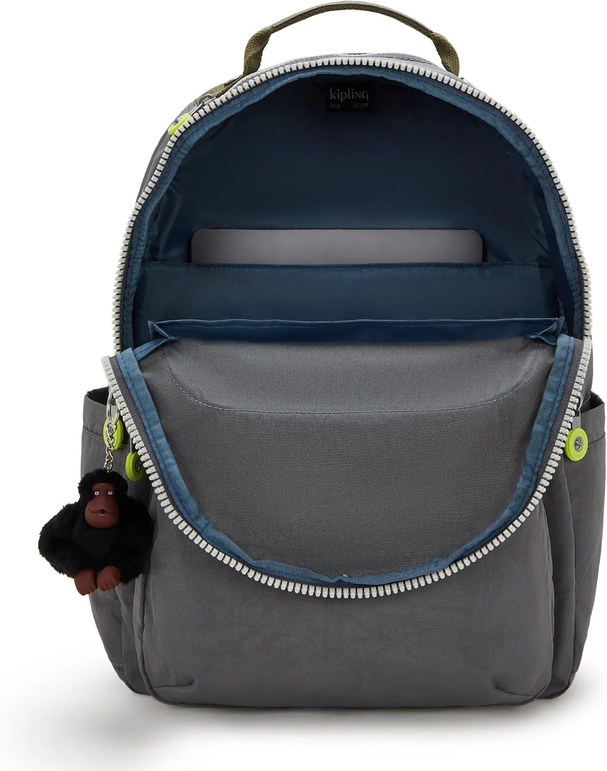 Kipling Women's Seoul 15" Laptop Backpack, Durable, Roomy with Padded Shoulder Straps, Built-In Protective Sleeve