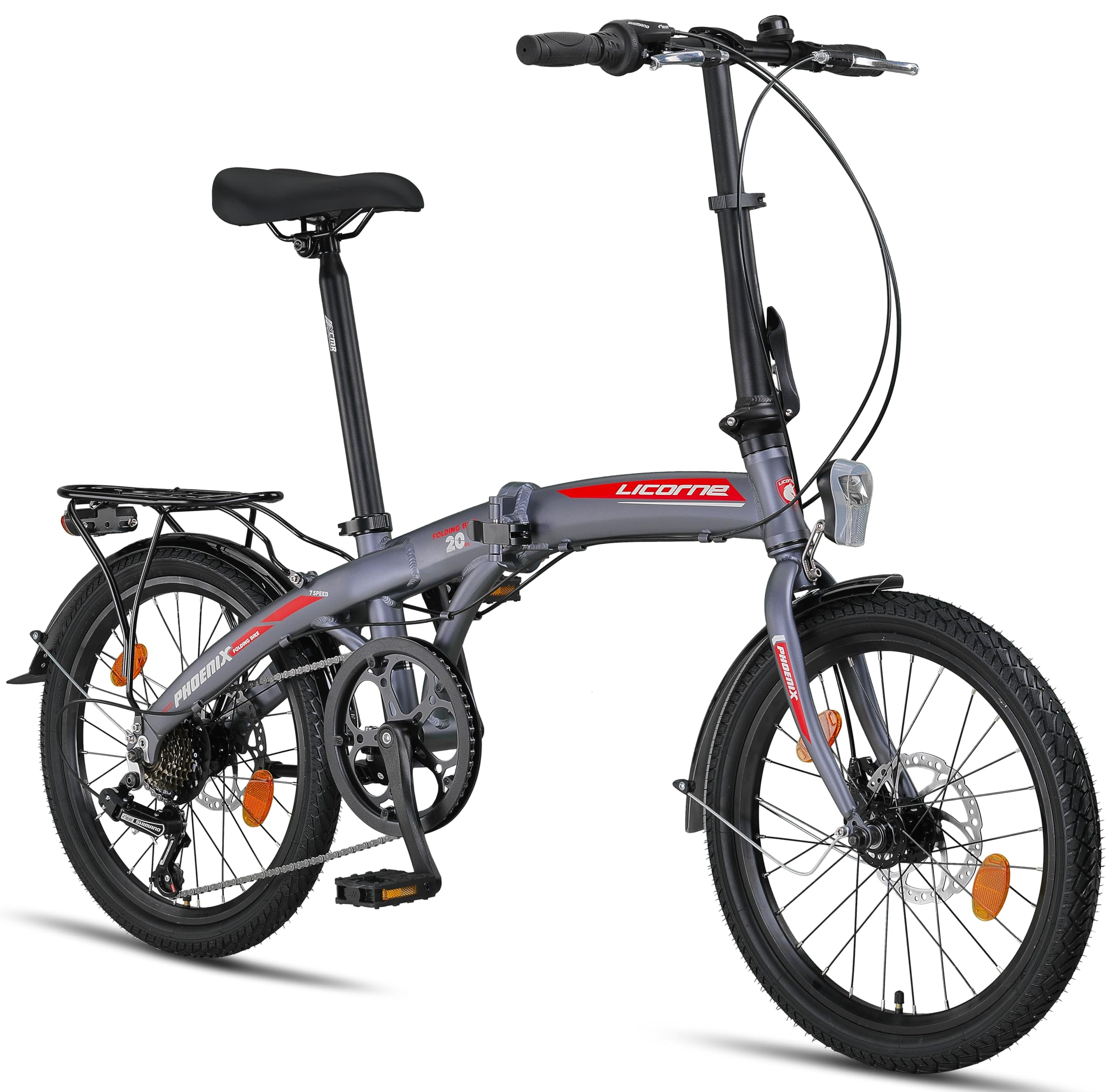 Licorne Bike Phoenix 2D 20 Zoll Aluminium Faltrad