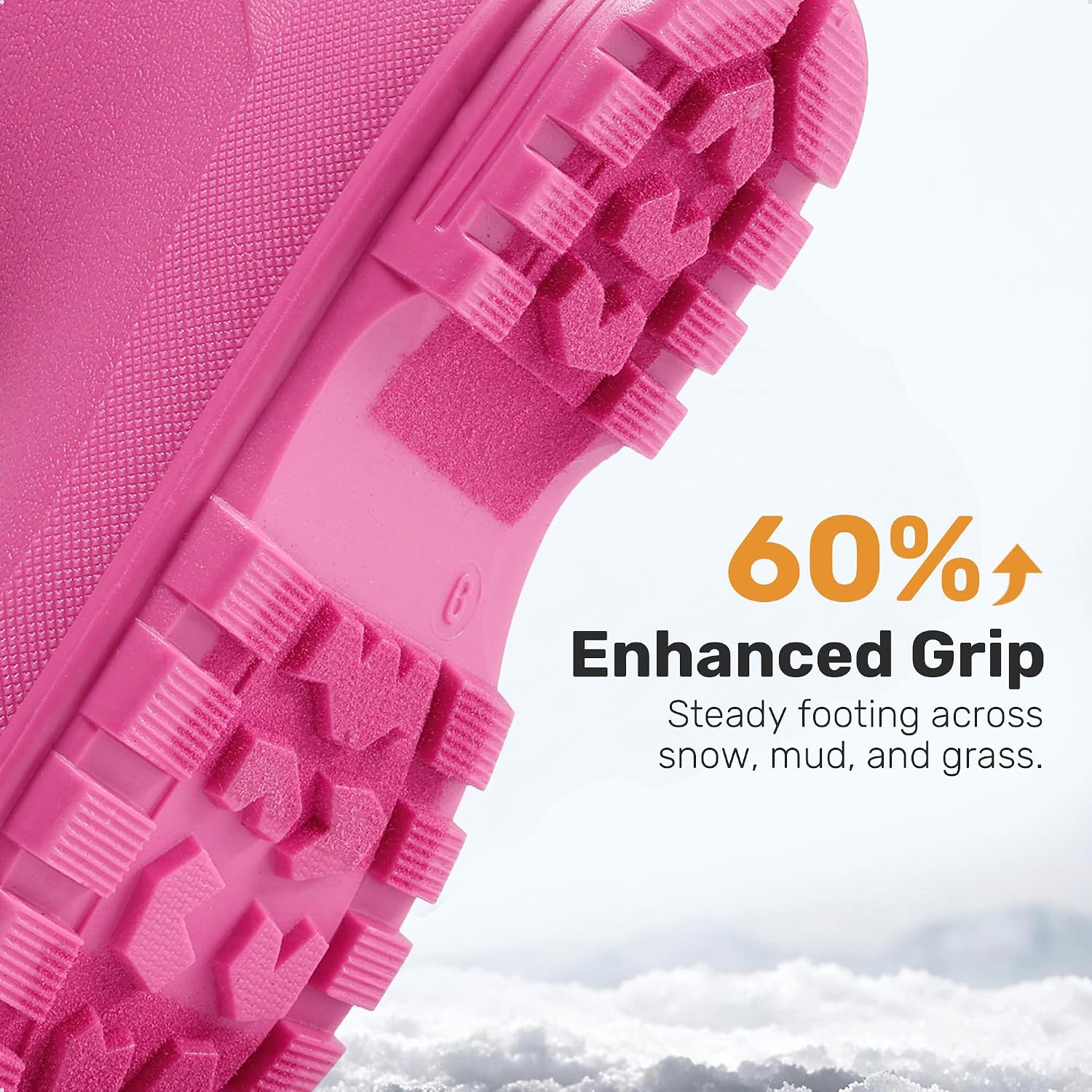 DREAM PAIRS Unisex Waterproof Boots Outdoor Shoes