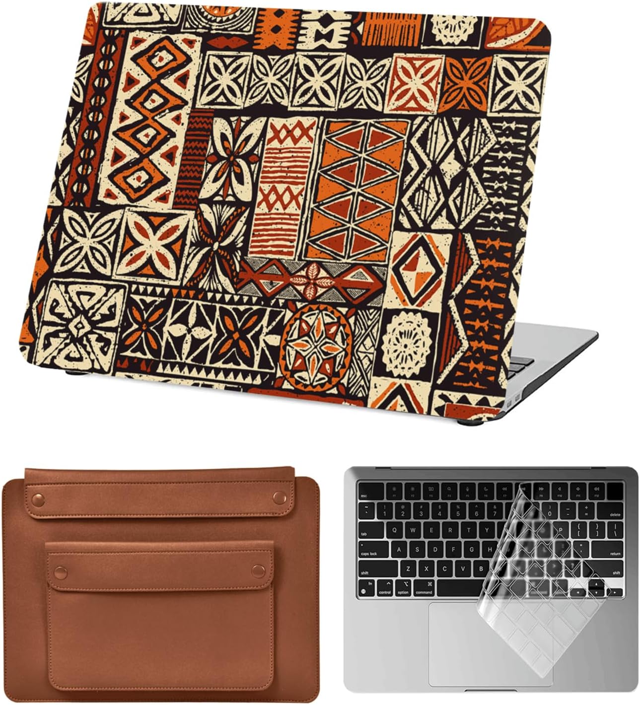 Hard Shell for MacBook Pro 13-13.3 inch Case with CD-ROM 2012 2011 2010 2009 2008 A1278,Slim Plastic Laptop Case Protector & Keyboards Cover & Laptop Sleeve,Classic Boho