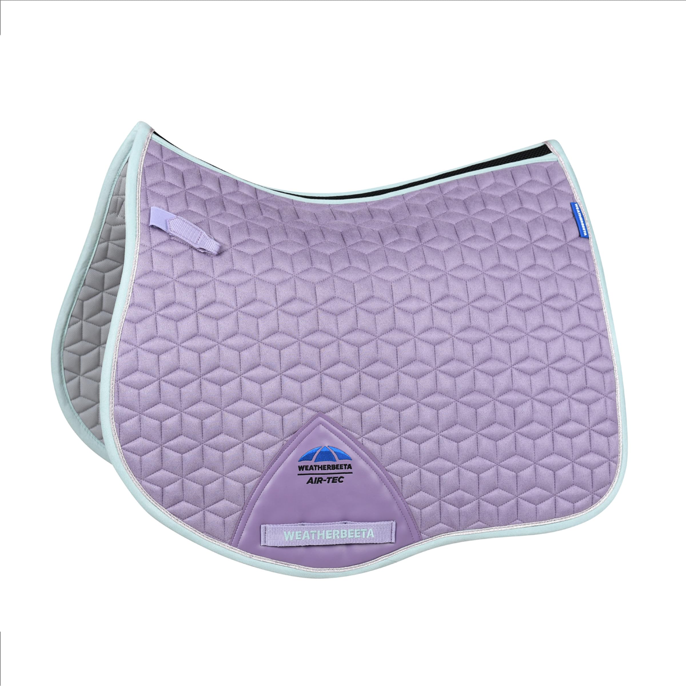 WeatherBeeta Suede Elite Air-Tec All Purpose Saddle Pad, Soft Lilac, Small/Medium โ image 1