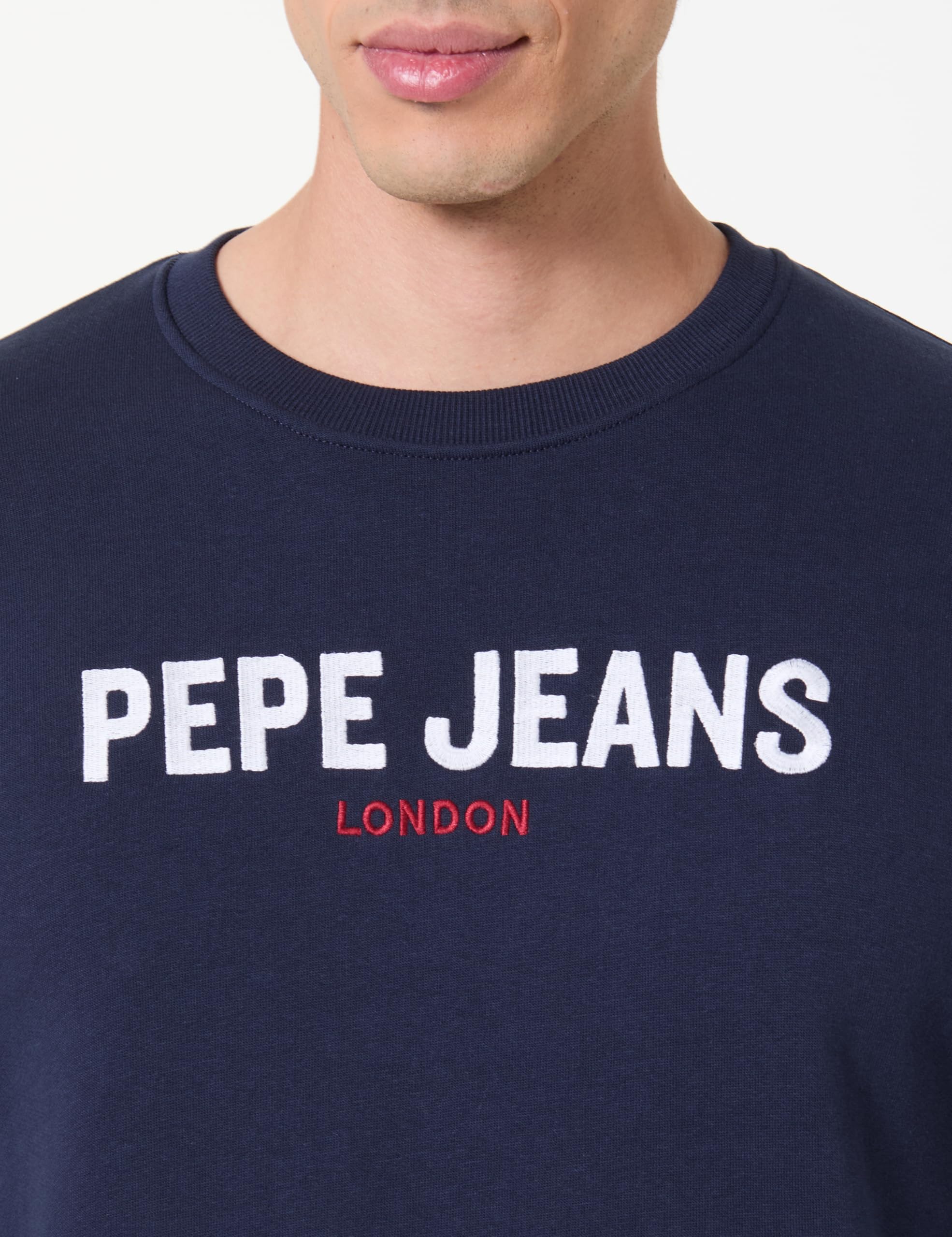 Pepe Jeans M Big Logo Flag Crew Sudadera Hombre (Pack de 1)