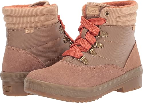 Miniatura 7 de Keds Botas de campamento de gamuza para mujer de sarga spalash terciopelo lluvia
