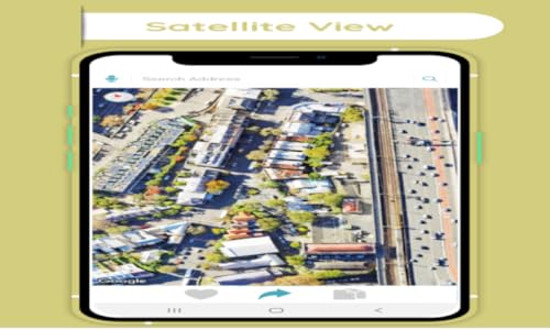 GPS Satellite Maps & Live Navigation Route Finder