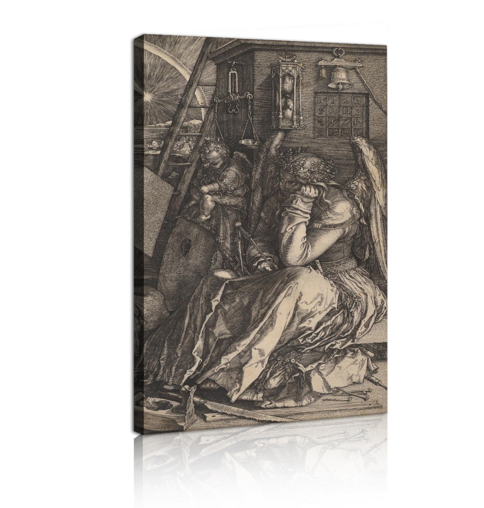 Amazon.co.jp: 有名な絵画憂鬱アルブレヒトデューラーキャンバス