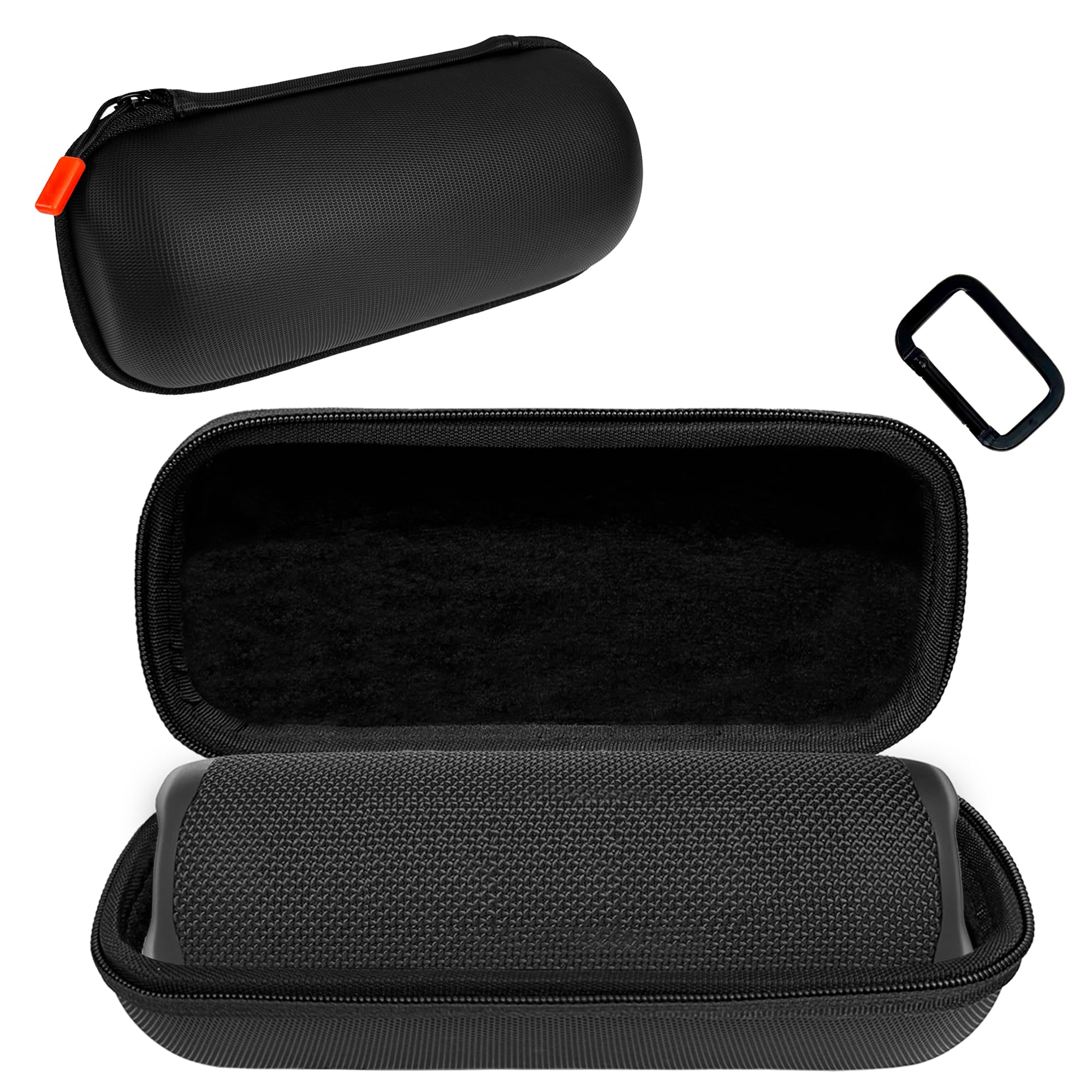 Musiin Bluetooth Speaker Case Compatible with Flip 7/6/5/4, Hard Shell with Soft Lining