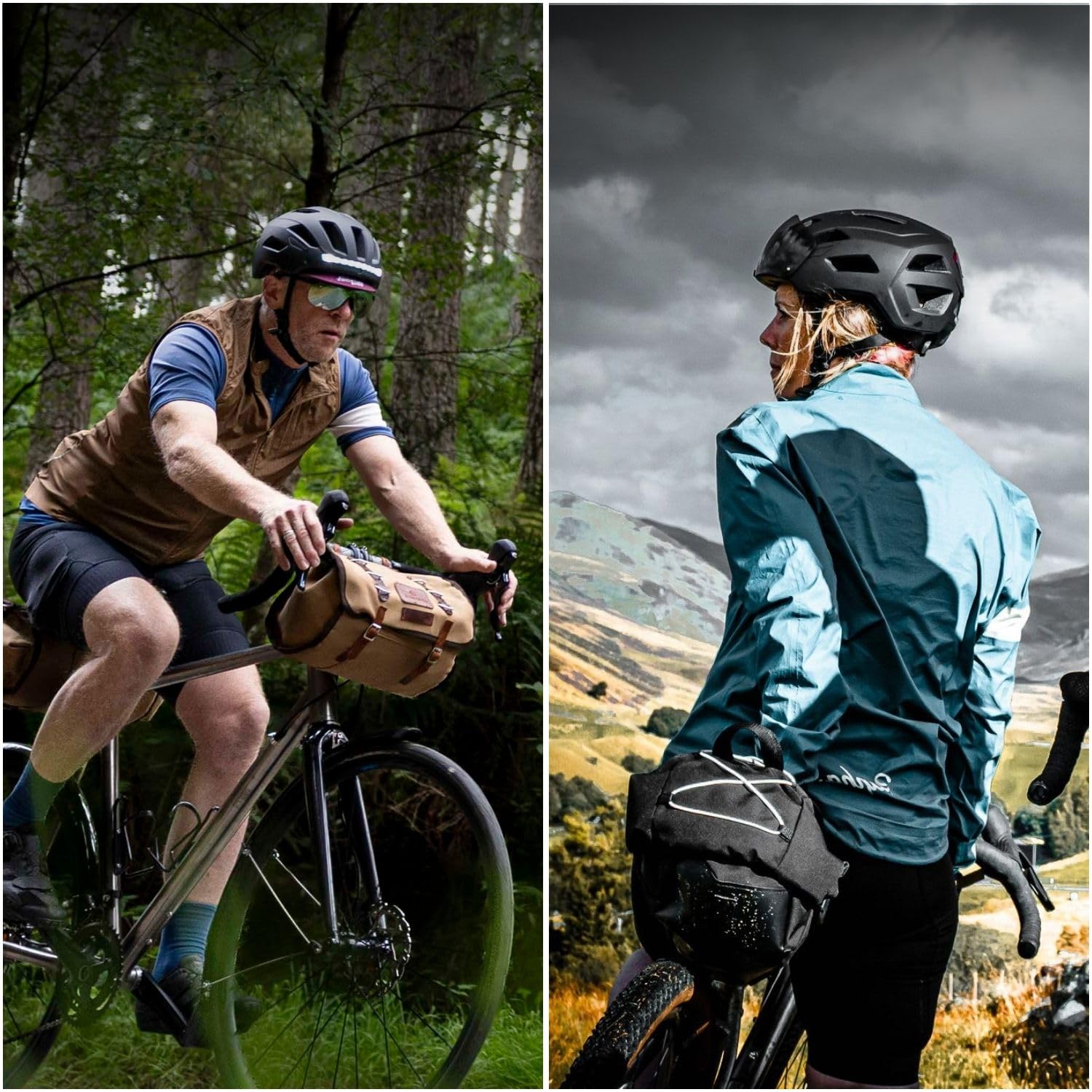 GOOFF Rider - Casco de bicicleta para mujer y hombre, para adultos, fácilmente ajustable con ventilación, adecuado para bicicleta de carretera, MTB y bicicleta de ciudad