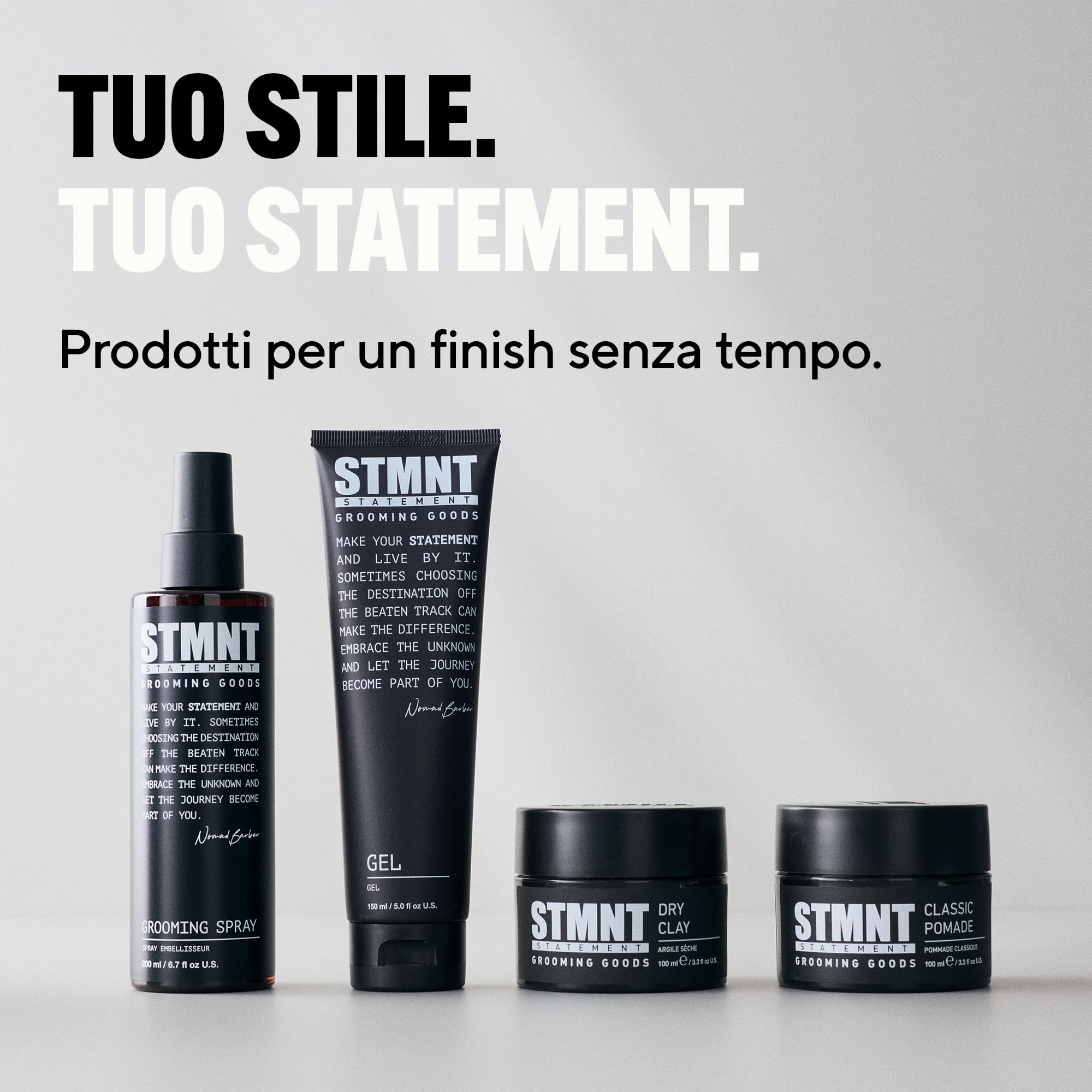 STMNT Grooming Goods Dry Clay | Extra Matte Finish | Super Strong Control | Easy to Wash Out 100ml