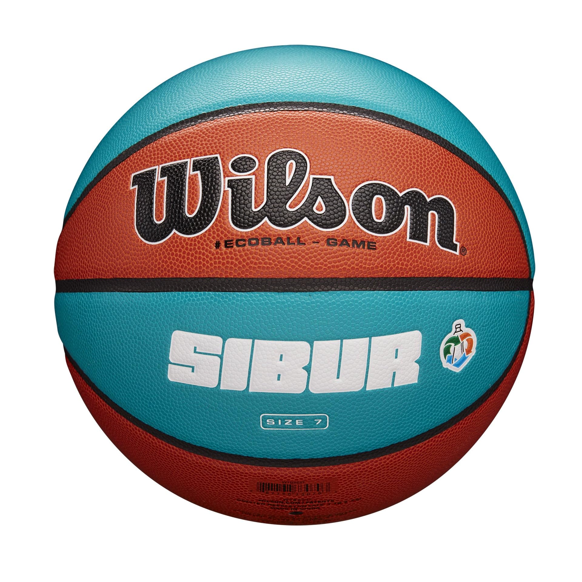 Wilson Balón Baloncesto SIBUR Eco Game Ball Talla 7