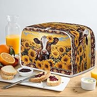 Vista 71 de Marbling Butterfly Print 2 Slice Toaster Dust Cover, Kitchen Small Appliance, Anti Dust and Fingerprint Bread Machine Cover