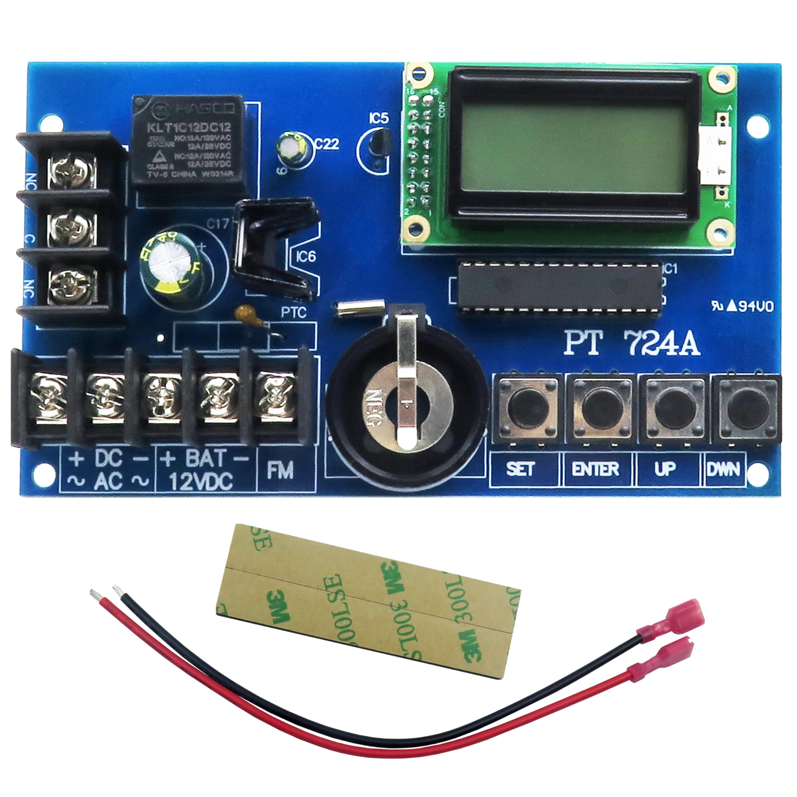 Altronix cyfrowy timer/kontroler PT724A 365 dni 24 godz. roczna tablica czasowa