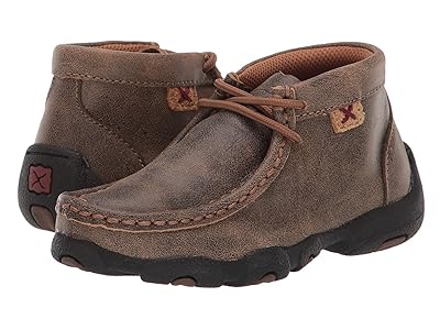 Twisted X Driving Moc (Toddler/Little Kid) Shoes Bomber : 8.5 Toddler M, Leather