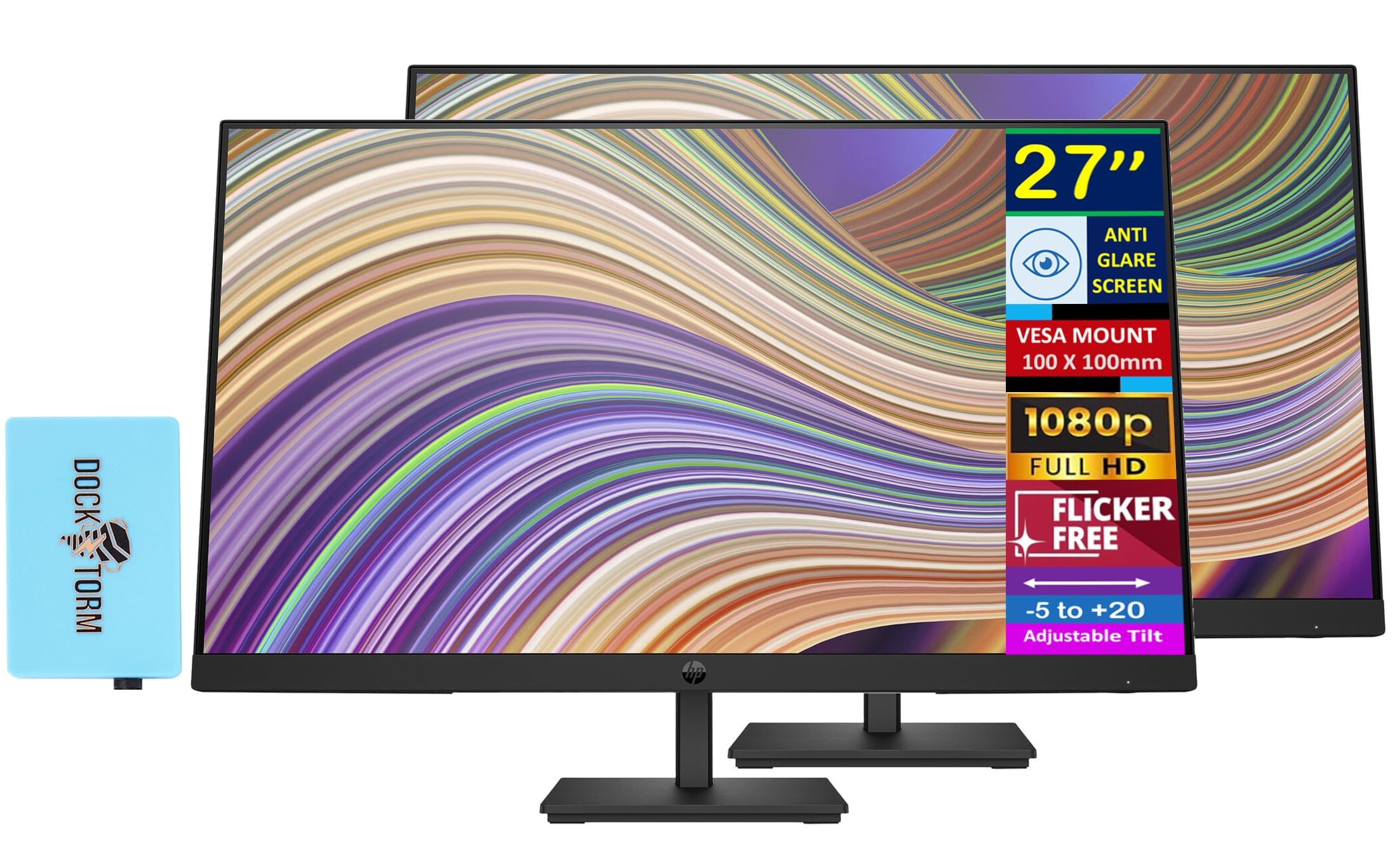 HP P27h G5 27インチ FHDモニター本体 HP P27h G5 27インチFHDモニター(高さ調整可) 製品詳細・スペック - HP