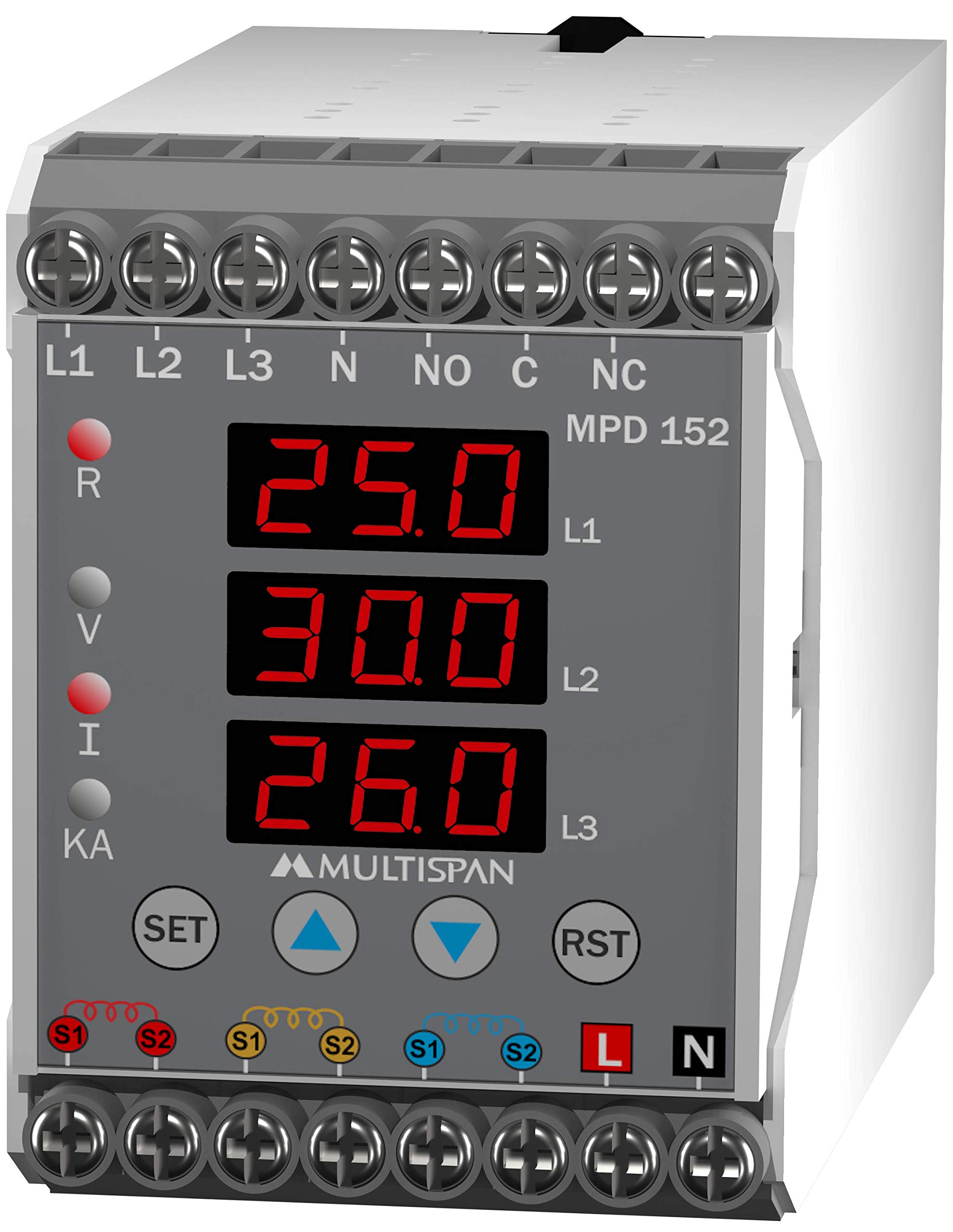 Multispan Motor Protection Relay - Din Rail Mounting (B08DHHSF5C) Amazon Price History, Amazon Price Tracker