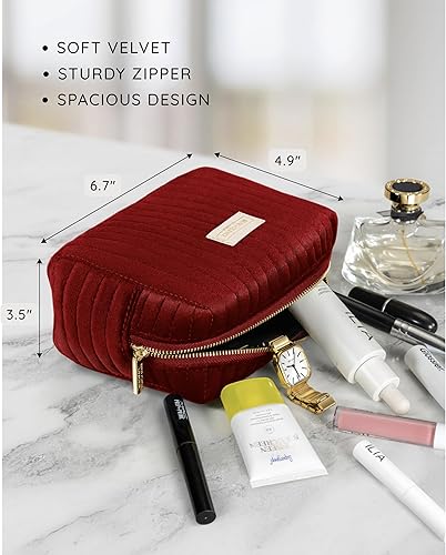 Miniatura 73 de Benevolence LA Neceser para mujer, neceser de viaje para cosméticos, maquillaje, artículos de tocador Neceser para viajes, bolsa de cosméticos