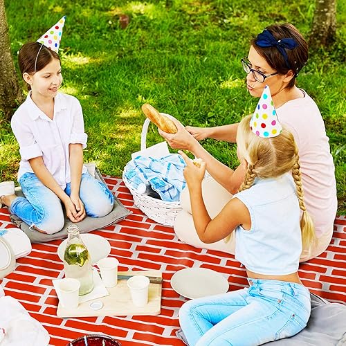 Vista 60 de Chuangdi 2 piezas de telón de fondo de pared de piedra de 4.5 x 9 pies, cortinas de pared de piedra para puerta, mantel extraíble para fotos