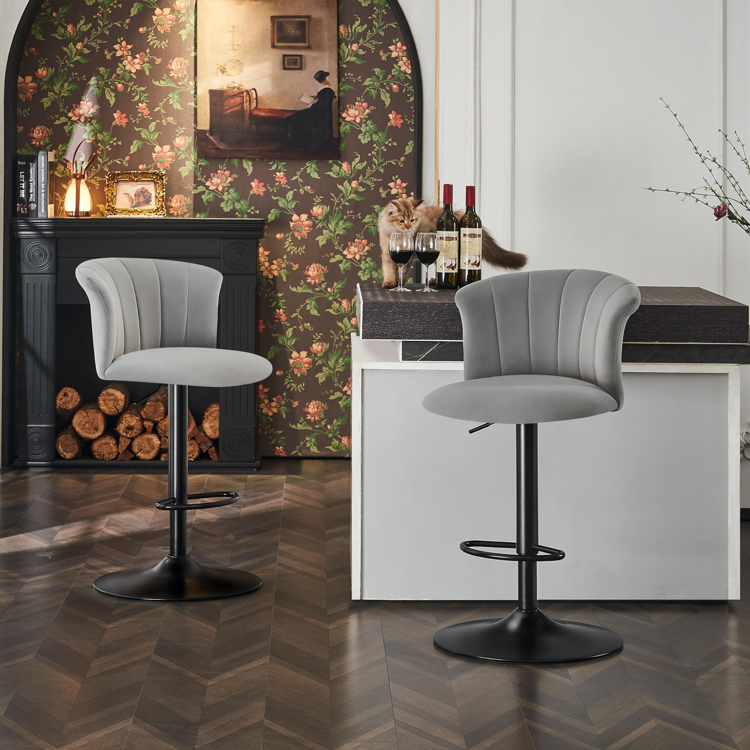 HOMCOM Barkruk Set Van 2 Draaistoelen Barkrukken In Hoogte Verstelbaar Barkruk Zonder Arm 360 Draaibaar Pu~128fpjsggi800 HOMCOM Barkruk Set Van 2 Draaistoelen Barkrukken In Hoogte Verstelbaar Barkruk Zonder Arm 360 Draaibaar Pu~128fpjsggi800