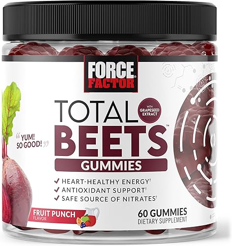 Total Beets Gummies Suplemento de remolacha con polvo de remolacha, superalimento con nitratos, masticables de remolacha de gran sabor para energía disponible en Yaxa Costa Rica