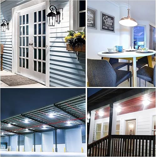 Miniatura 2 de Bombilla LED E26, 25 W, 6000 K, luz blanca fría, 2500 lm, ahorro de energía, no regulable, equivalente a 200 W, sin parpadeo, bombilla LED de maíz