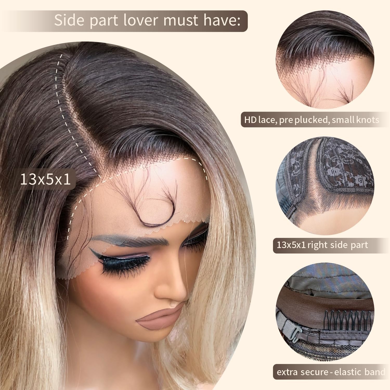 ヘアエクステンション ブラジルの髪の毛の緩い波3束とレースの閉鎖4x4のフリーパートバージン人間の毛のレミールースカーリーヘアエクス 人間の髪の毛の束  閉鎖付きのストレートヘアバンドル、ブラジルのストレートヘア3バンドル閉鎖、8-36インチレミーヒューマンヘア ... 26 28 30 インチ ブロンド ストレート 束 人毛 ブラジル 未処理 バージンヘア エクステンション カラー 613 ストレー