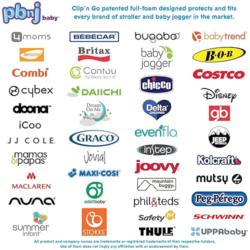 Miniatura 9 de Ganchos para colgar bolsas de pañales – Clip para cochecito de mamá y gancho organizador de accesorios para cochecito – Clips de mosquetón grandes