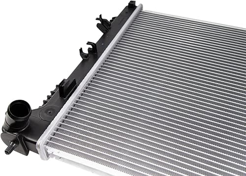 Miniatura 5 de TRQ Radiador de 1 fila de núcleo de aluminio compatible con Hyundai Tucson 2.0L 2016-2018 Tucson 2.4L 2019-2021 Tucson 2017-2021 Kia Sportage 2.4L