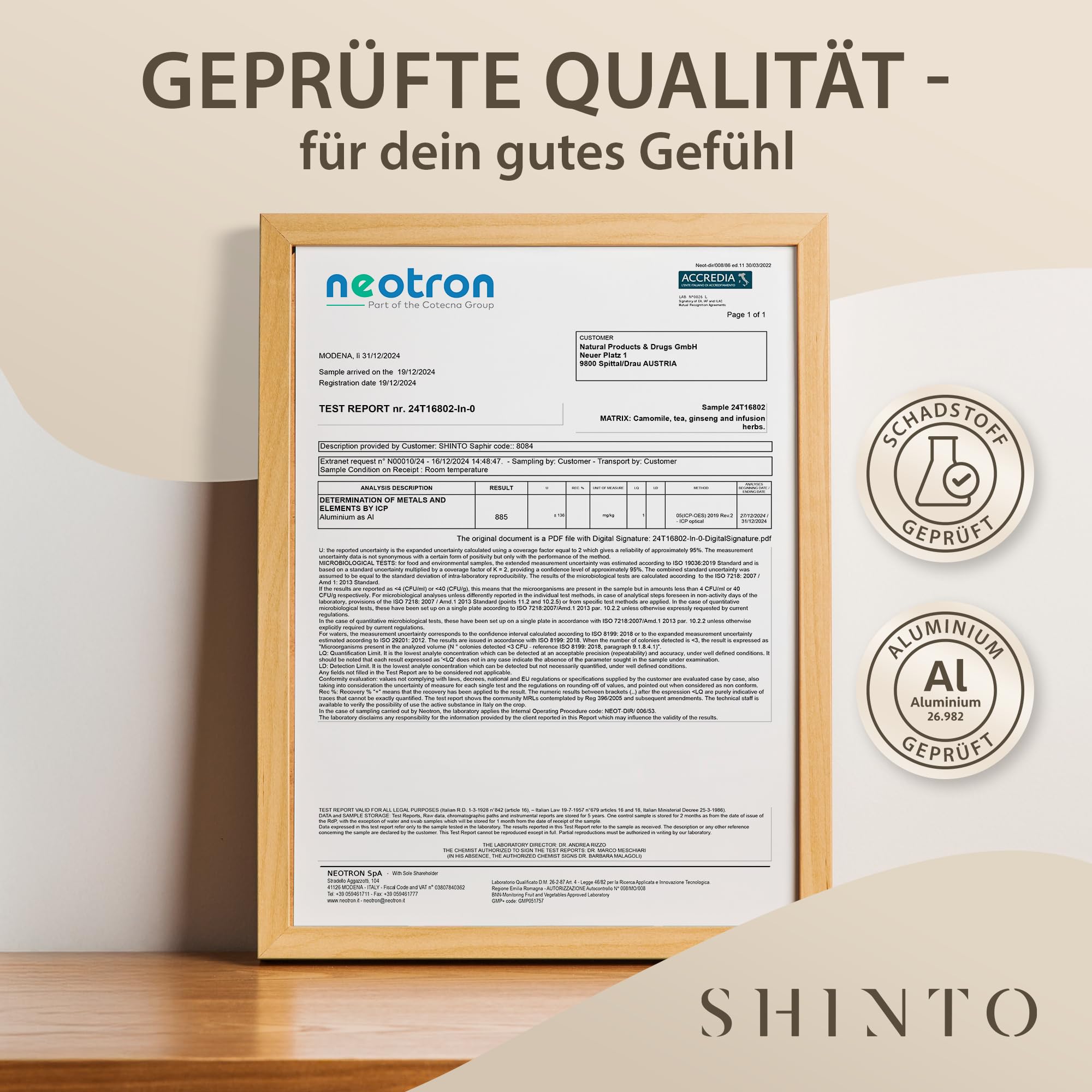 Shinto - Bio Matcha Pulver "Saphir" - angenehm spürbares Umami - Ceremonial Matcha Tee beschattet & handgepflückt - florales Aroma mit feiner Frische - Direktimport aus Uji Japan - 30g Tongefäß