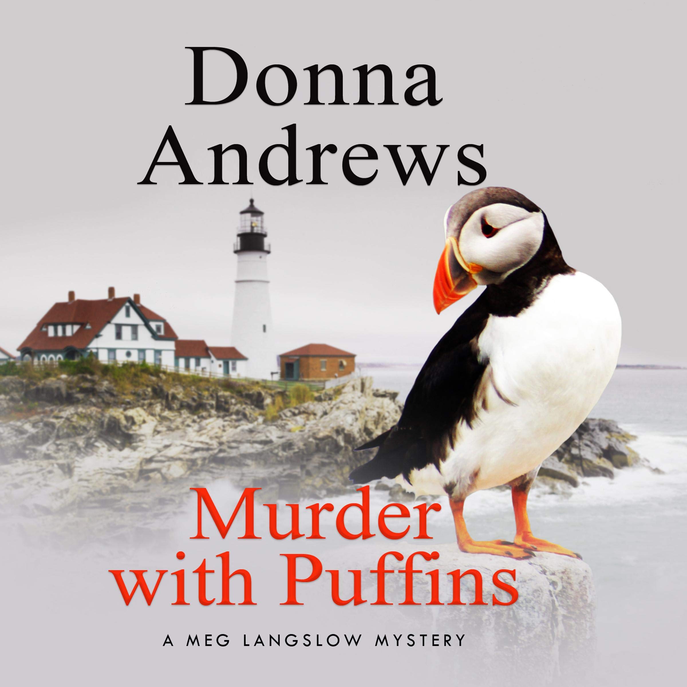 Cover art for Murder with Puffins